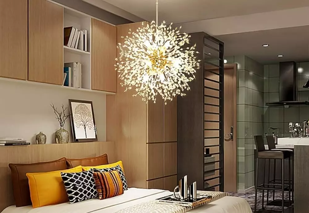 contemporary crystal chandelier