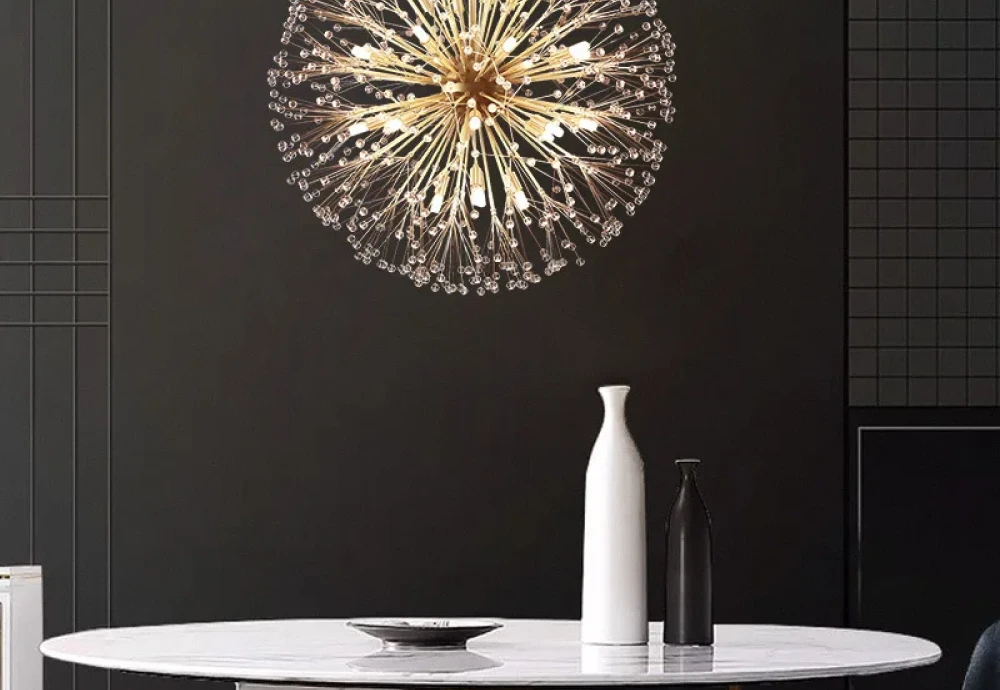 circle chandelier crystal