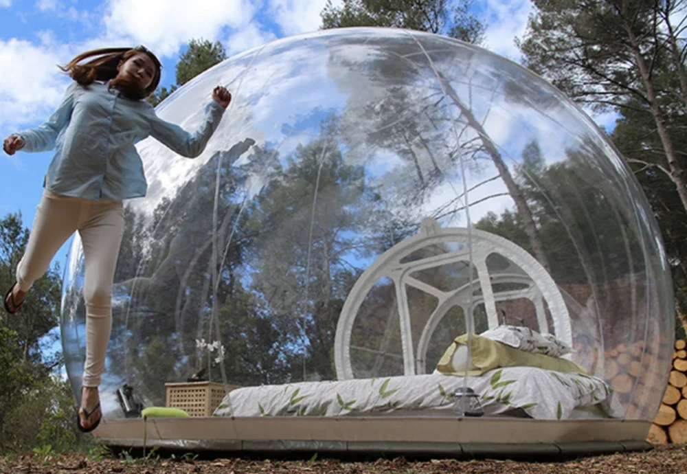 inflatable tent looks like bubble